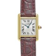 Pre-owned Silver watches Cartier Vintage , Gray , Dames