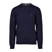 Wolmix Kasjmier Trui U.s. Polo Assn. , Blue , Heren