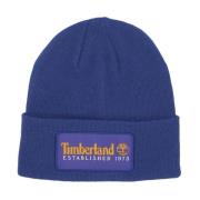 Vintage Beanie Clematis Blue Timberland , Blue , Heren