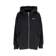 Phoenix Fleece Zip Hoodie Nike , Black , Dames