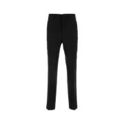 Zwarte wollen broek Ami Paris , Black , Heren