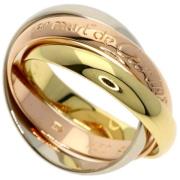 Pre-owned Rose Gold rings Cartier Vintage , White , Dames