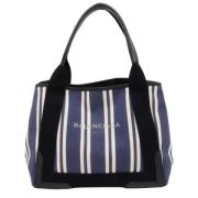 Pre-owned Canvas handbags Balenciaga Vintage , Blue , Dames