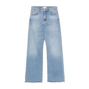 Blauwe Jeans met Klassieke Vijf Zakken Pinko , Blue , Dames