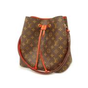 Pre-owned Canvas shoulder-bags Louis Vuitton Vintage , Brown , Dames