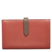 Pre-owned Leather wallets Celine Vintage , Pink , Dames