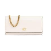 Portemonnee Evie Lang aan een ketting Coach , Beige , Dames