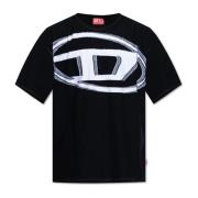 T-shirt T-Doxt Diesel , Black , Heren