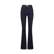 5 zak skinny flare broek Iceberg , Blue , Dames