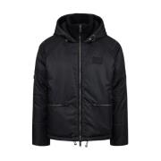 Donsjack met relaxte pasvorm Iceberg , Black , Heren