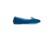 Ballerina van Fluweel Leren Zool Prosperine , Blue , Dames