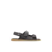 Suède sandalen Dolce & Gabbana , Gray , Heren