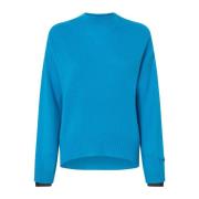 Stijlvolle Gebreide Collectie Pinko , Blue , Dames