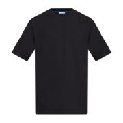 Katoenen T-shirt Burberry , Black , Heren