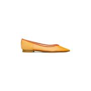 Oranje Mesh Ballerina Schoenen Prosperine , Orange , Dames