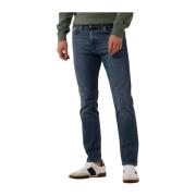 Slim Fit Blauwe Jeans Delaware Bo Boss Orange , Blue , Heren