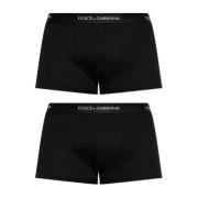 Twee-pack boxershorts Dolce & Gabbana , Black , Heren