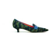 Camouflage Hak Loafer Prosperine , Green , Dames