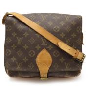 Pre-owned Canvas shoulder-bags Louis Vuitton Vintage , Brown , Dames