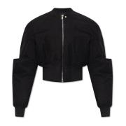 Girdered Bomberjack Rick Owens , Black , Dames