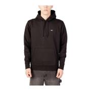 Zwarte Katoenmix Sweater Heren Hoodie Tommy Jeans , Black , Heren