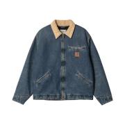 Denimjack Detroit-stijl 100% katoen Carhartt Wip , Blue , Dames