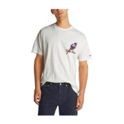 Zomer Energie T-shirt Tommy Hilfiger , White , Heren