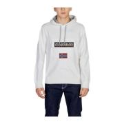 Witte Katoenmix Sweater Mannen Herfst/Winter Collectie Napapijri , Whi...