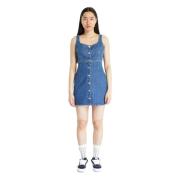 Jurk Tommy Jeans , Blue , Dames