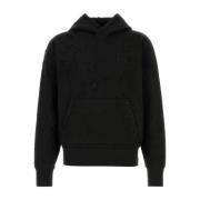 Zwarte Katoenen Sweatshirt Amiri , Black , Heren