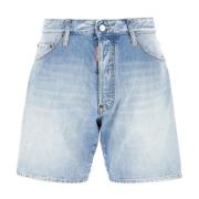 Stijlvolle Bermuda Shorts voor Mannen Dsquared2 , Blue , Heren