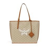 Hemel Shopper in Lauretos MCM , Beige , Dames