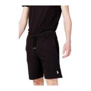 Katoenen Bermuda Shorts U.s. Polo Assn. , Black , Heren