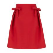 Elegante Gonne Rok Valentino Garavani , Red , Dames