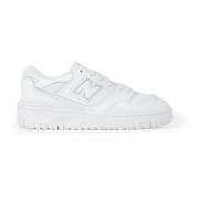 Witte Veterschoenen met Instapdetail New Balance , White , Dames