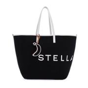 Bananatex® Tote Tas Stella McCartney , Black , Dames