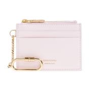 Kaarthouder met sleutelhanger Salvatore Ferragamo , Pink , Dames