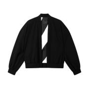 Omkeerbare Bomber Blazer Zwart 10Days , Black , Dames