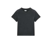 Grijze Mode T-Shirt Luxe Courrèges , Black , Dames