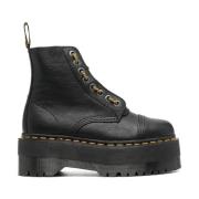 Zwarte Casual Enkellaarsjes Dr. Martens , Black , Dames