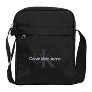 Eenvoudige Crossbody Tas met Verstelbare Band Calvin Klein Jeans , Bla...