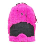 Faux Fur Fuchsia Rugzak Limited Edition Sprayground , Pink , Dames