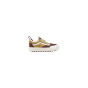 Leren Sneaker Dames Schoenen Collectie Vans , Beige , Dames