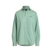 Gestreept Casual Overhemd Polo Ralph Lauren , Green , Dames