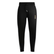 Zwarte Logo Sweatpants Stijlvolle Casual Kleding Hugo Boss , Black , H...