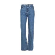 Lichtblauwe Baggy Jeans & Broek Calvin Klein Jeans , Blue , Dames