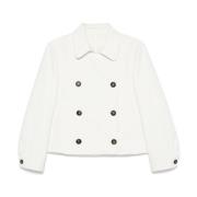 Witte Jassen voor Vrouwen Brunello Cucinelli , White , Dames