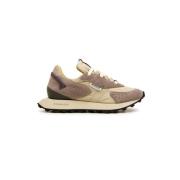 Beige Sneakers Donna Model Elio RUN OF , Beige , Dames