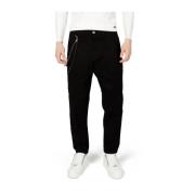 Stretch Cotton Jeans & Pants Collection Gianni Lupo , Black , Heren