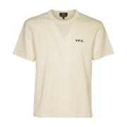 Boxy Petit VPC T-shirts en Polo's A.p.c. , White , Heren